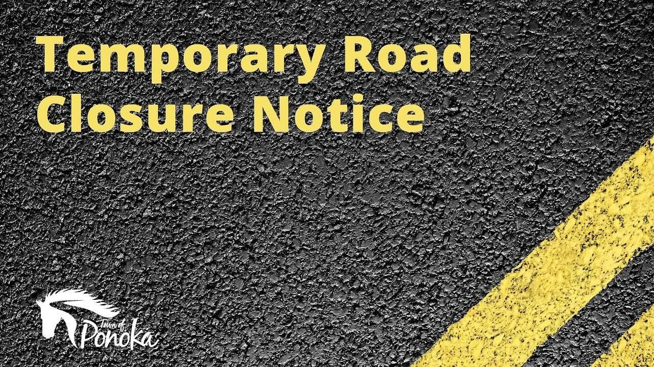 Temporary Road Closure Notice