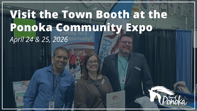 Visit the Town Booth at the Ponoka Community Expo
