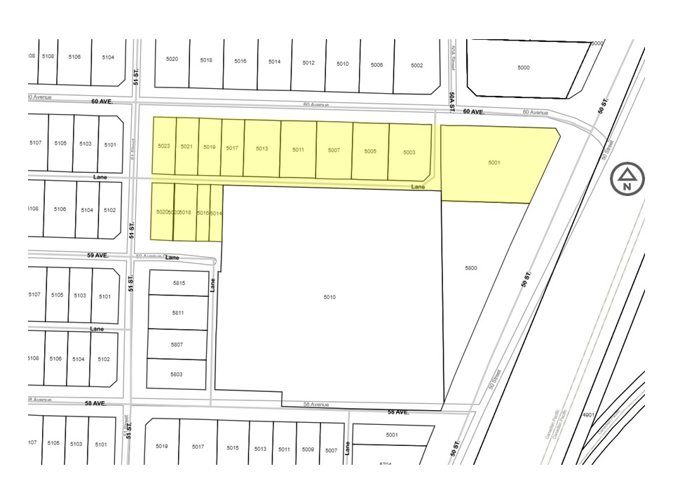 Properties affected by the power outage