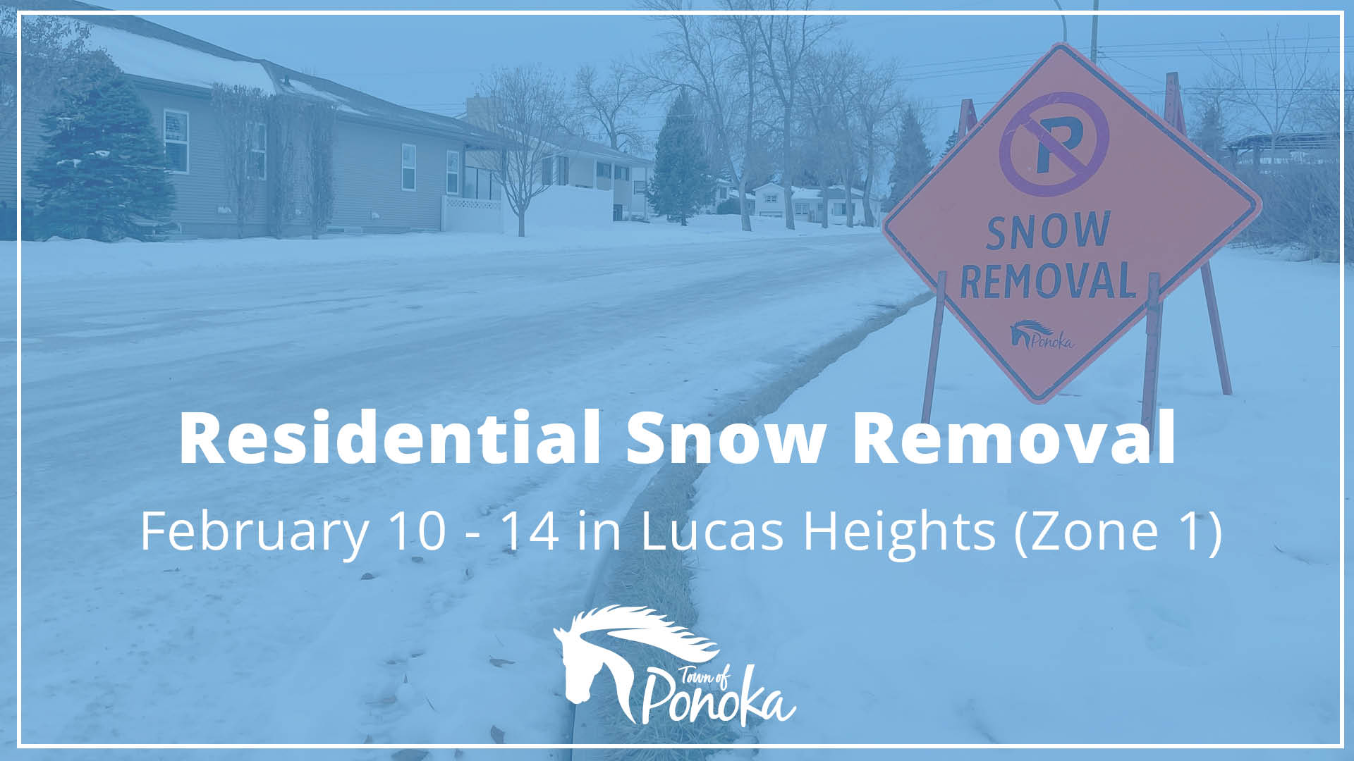 Residential Snow Removal Notice