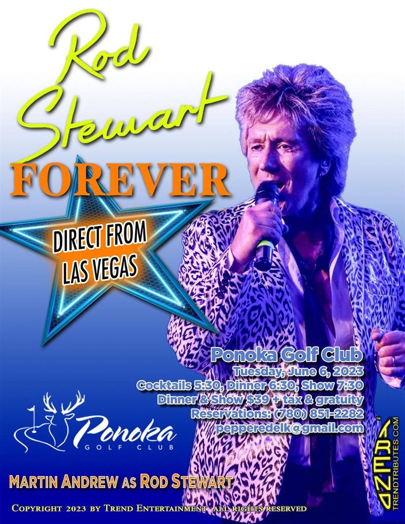 Ponoka FCSS Presents Seniors Week 2023: Rob Stewart Forever