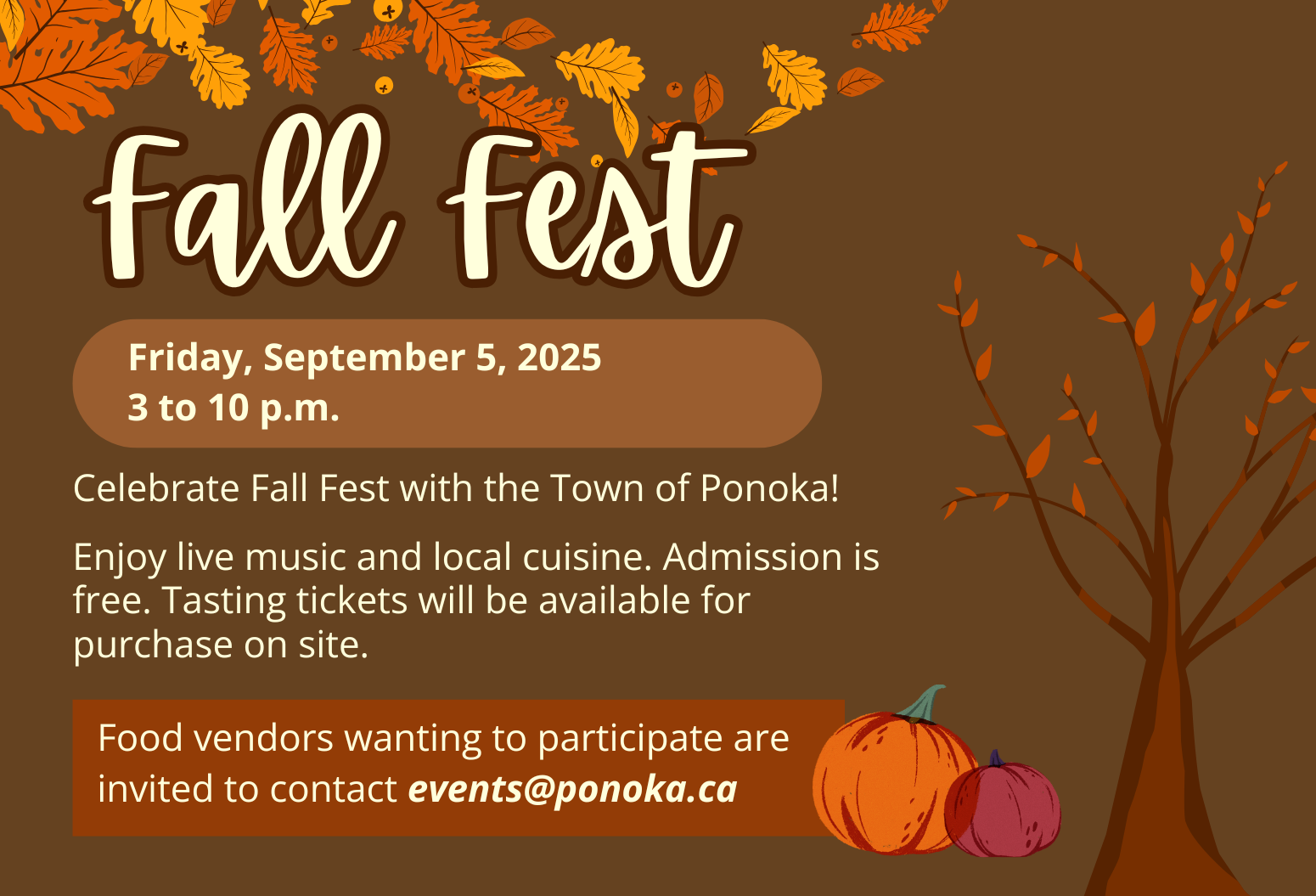 Fall Fest Poster