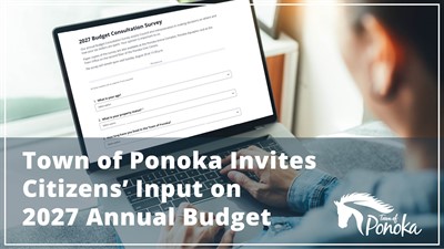Town of Ponoka Invites Citizens' Input on 2027 Annual Budget