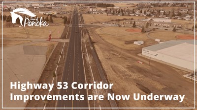 Highway 53 Corridor Improvements are Now Underway
