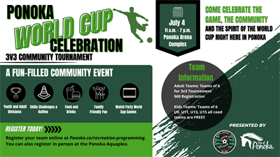 Ponoka World Cup Celebration