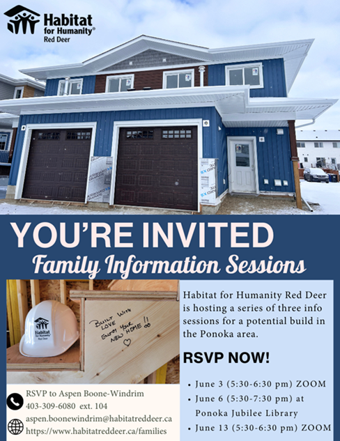 Habitat for Humanity: Family Info Sessions