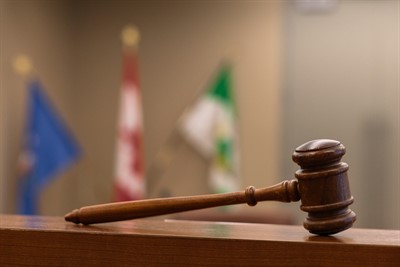 Gavel in Council Chambers