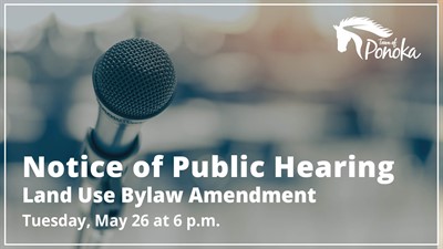 Notice of Public Hearing