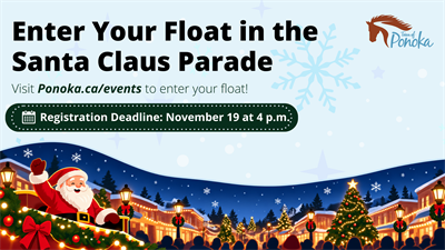 Enter Your Float in the Santa Claus Parade